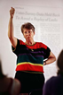 Sharon Dunwoody, Journalism and Mass Communication, teaching class.